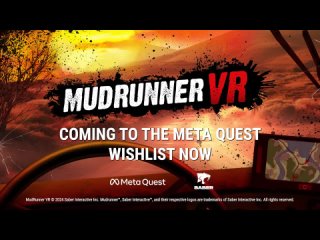 MudRunner VR  Announcement Trailer
