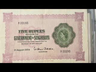 Коллекция банкнот с Елизаветой II часть 2