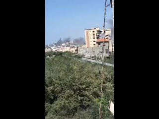Ударом с воздуха ЦАХАЛ поразил абсолютно гражданское здание в Секторе Газа (район Нусейрат)