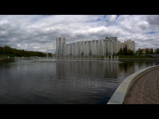 Я снял видео про фонтан, фонтаны на реке в городе Орле, город Орёл, река Ока, видео 2024 год