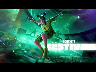 Temporada 3 de Fortnite Festival x Billie Eilish triler