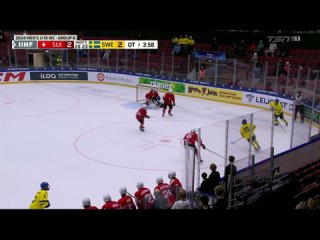 Switzerland - Sweden (2024 IIHF World U18 Championships - Group B) TSN Canada