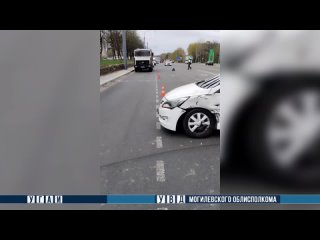 ❗️В Могилеве столкнулись Hyundai и маршрутное такси