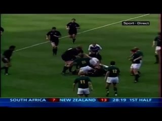 Кубок Трёх Наций 2004. ЮАР - Новая Зеландия (франц. комментарий).