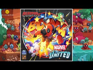 Marvel United: Deadpool [2022] | X men United: Deadpool Review - with Tom Vasel [Перевод]