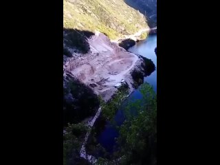 Landslide due to improper mining in Bijelo Polje near Mostar, Bosnia and Herzegovina (6th of April 2024)