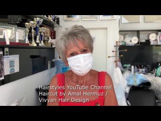 Amal Hermuz  Hairstyles Channel - Short pixie cuts for women step by step for summer 2021 #amalhermuz