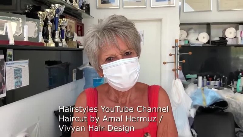 Amal Hermuz  Hairstyles Channel - Short pixie cuts for women step by step for summer 2021 #amalhermuz
