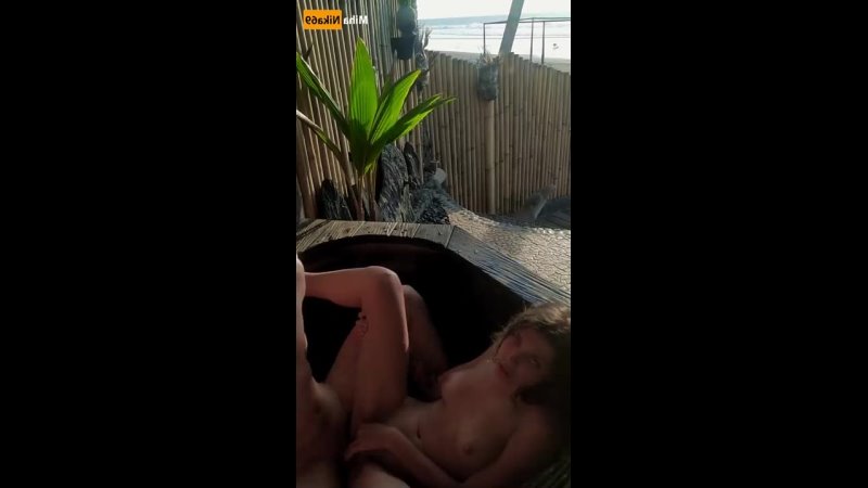 Miha Nika69 Real Outdoor Sex on a Public Beach Cum on Belly Русская Russian Анал Пизда Anal