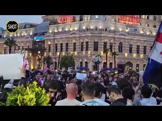 В Грузии протесты из-за закона об иноагентах