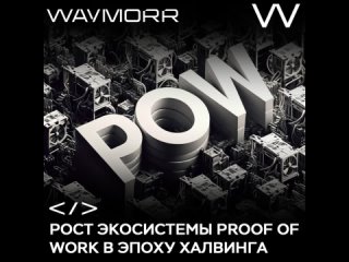 Видео от WAYMORR - оборудование для майнинга