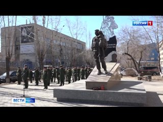 Уникальный агитпоезд “Сила в правде“ встретили торжественным митингом в Чите