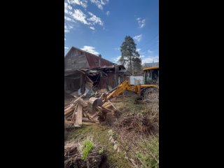 Видео от Демонтаж-Выборг | Снос дачных домов в Ленобласти