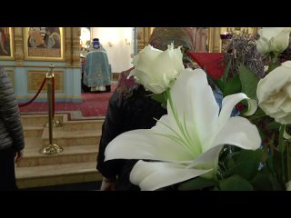 Видео со службы на праздник Благовещение Пресвятой Богородицы в Иерусалимском храме г. Воскресенска