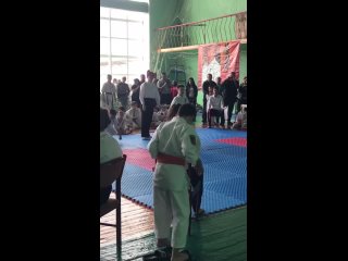 В Краснолучском  спорткомплексе проходят республиканские соревнования по каратэ- киокушин «Кубок Донбасса»