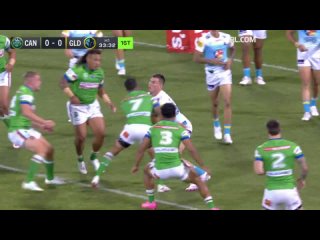 NRL. 6 тур. Canberra Raiders - Gold Coast Titans.