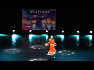 Победное выступление Арины Китаевой на Всероссийском фестивале детского творчества Кузя-Музя