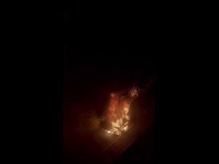 Ночью в Одессе неизвестные подожгли машину Скорой, принадлежащей бригаде «Лють» (добровольно-принудительно мобилизованные полице