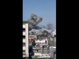 Violentes frappes aériennes dans le centre de Gaza