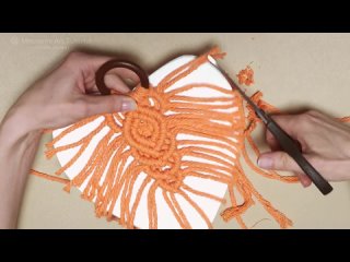 Macrame Feather With A Ring _ Diy Macrame FeathersLeaf _ Macrame Feather Tutorial (1).mp4