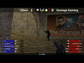 Шоу-Матч по CS 1.6 CSavi -vs- Damage Gaming @ by kn1fe