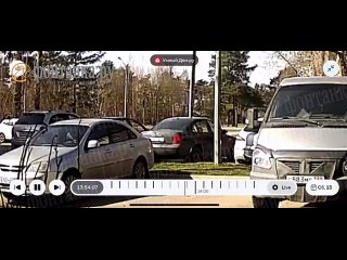 Момент наезда на школьника на самокате на Полюстровском попал на видео