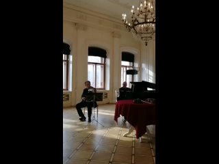 Георгий Левинов (скрипка). Артем Селиванов(фортепиано)