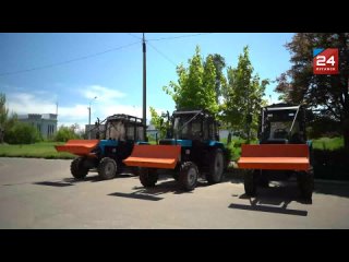 В ЛНР доставили 5 новых тракторов для лесоохотничих хозяйств