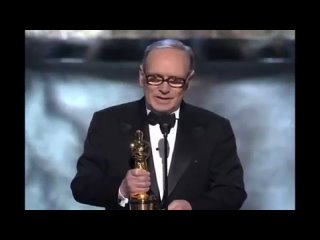 Ennio Morricone receiving an Honorary Oscar®