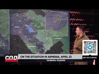 Rybar Live: On the Situation in Armenia, April 23