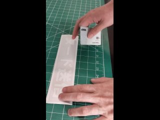 Инструкция Как клеить наклейки на монтажной пленке