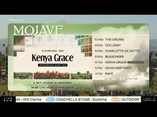 Kenya Grace Сoachella Festival 2024 WK2 (live)