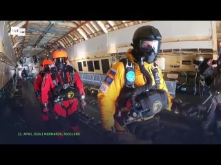 Erster Stratosphärensprung zum Nordpol: Wir begleiten die russischen Fallschirmspringer