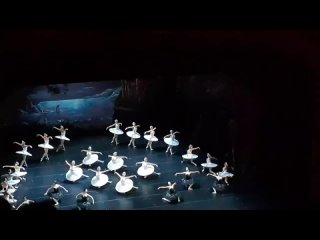 Танец лебедей. Балет Лебединое озеро П.И.Чайковский.  г. Мариинский Театр.