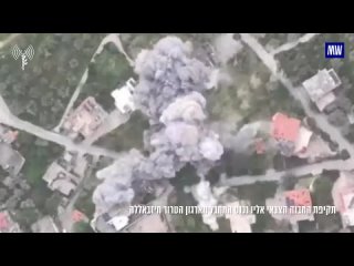 An IDF plane attacked a building