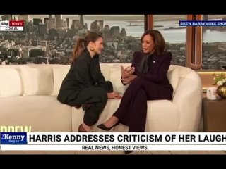 Вице-президент США Камала Харрис ответила на критику по поводу ее смеха, предположив, что это часть того, что люди привыкли к не