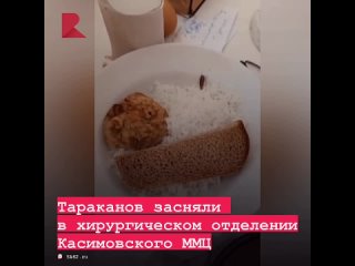Тараканов засняли в хирургическом отделении Касимовского межрайонного медицинского центра.
