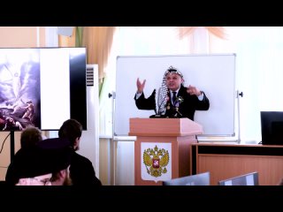 Выступление Аль-Балауи Б.Ф на открытие 103-ая выставка, Душа Палестины- Палестина в наших сердцах в Барнауле