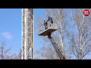 В Центральном парке Тулы аттракционы проверяют на безопасность