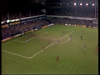 1984-1985 - Кубок Кубков. Полуфинал. 2-й матч. Эвертон (Англия)--Бавария (Германия)
