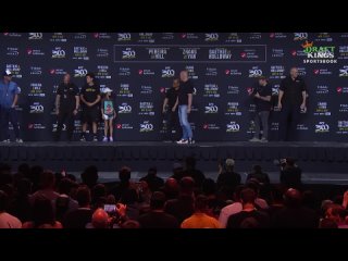 holly hilm vs kayla harrison - ufc 300 press-conference face-off