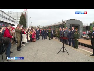 В Иванове сделал остановку агитпоезд Минобороны Сила - в правде