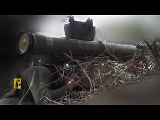 Scenes from the Islamic Resistance operation targeting buildings occupied by Israeli enemy army soldiers in the Metula settle