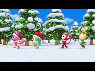 Deck the Halls with Hogi and Friends!  Christmas Songs   All-time favorite rhymes   Pinkfong  Hogi