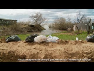 В отрезанных водой населенных пунктах Абатского района продолжается нормальная жизнь