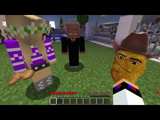 КАК ПРИЗВАТЬ КОВБОЙ НАГГЕТС в МАЙНКРАФТ ДЕВУШКА НУБ и ПРО ВИДЕО ТРОЛЛИНГ MINECRAFT