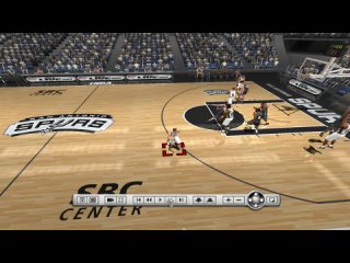 NBA 2003 ⭐ San Antonio Spurs ⭐ Tony Parker ⭐ Хорошая комбинация