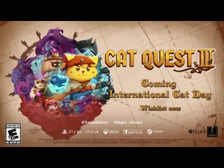 Трейлер с датой анонса выхода игры Cat Quest III!