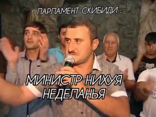 В парламенте скибиди поют мейхана