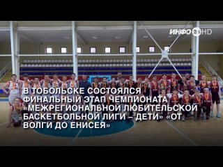 В Тобольске состоялся финальный этап Чемпионата Межрегиональной Любительской Баскетбольной Лиги - Дети